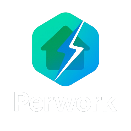 Logo PERWORK - Solutions électriques et informatiques à Meknès